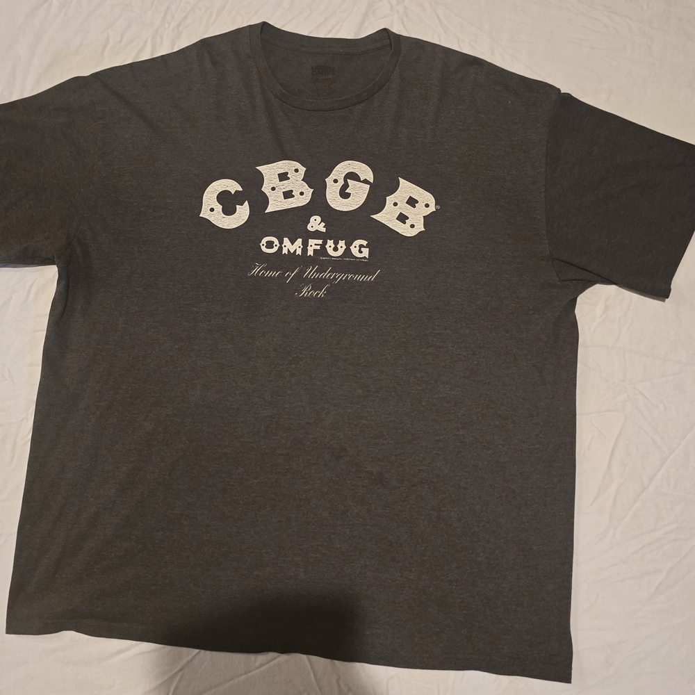 CBGB Gray Men's T-Shirt